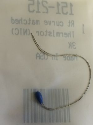 EC95F302W 3K NTC BEAD THERMISTOR RT CURVE MATCHED RS 151-215 (x1) fd6h17