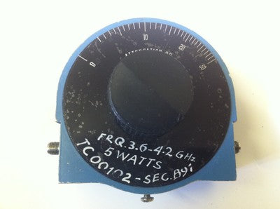 ARRA 0 TO 30dB 3.6 - 4.2 Ghz ROTARY VARIABLE RF ATTENUATOR ae1y8