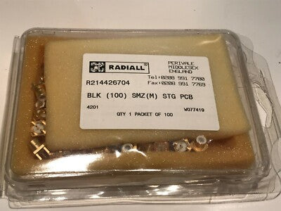 RADIALL R214426704 PREMIUM QUALITY TYPE 43 PCB SOCKET (x1) fbc14.7