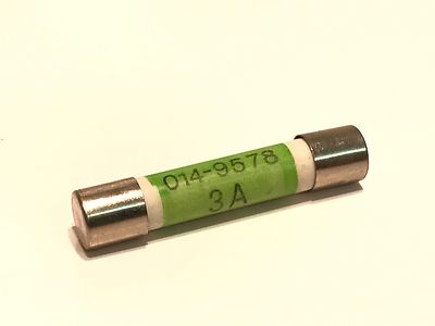 014-9578 3A TIME LAG MILITARY SPEC CERAMIC FUSE 1.25" 32mm fbb33.1
