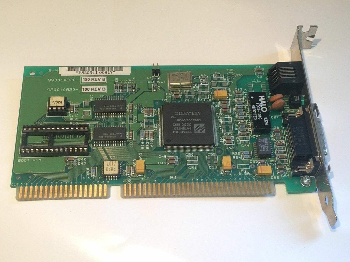 AT / LANTIC DP83905 STANDARD 16 BIT ISA NETWORK CARD 551010820-002 fd3d1