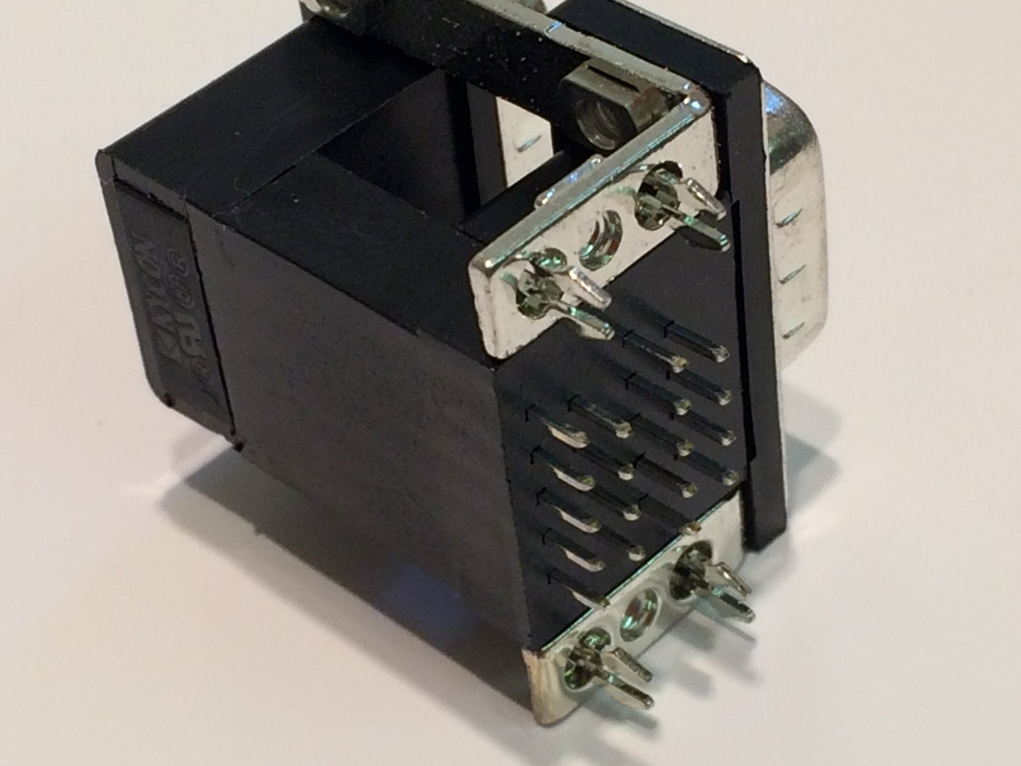 STACKED TWIN 9 WAY D TYPE MALE KYCON DUALPORT K42X-E9P/P-A4N blb1863