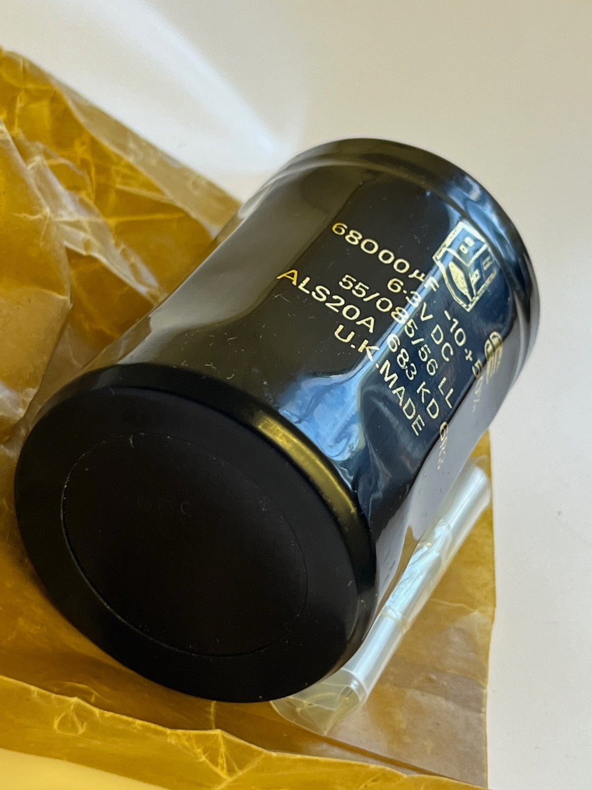 68000UF 6.3V KEMET BHC ALS20A683KD6R3 BEST QUALITY INDUSTRIAL CAPACITOR FD4G14