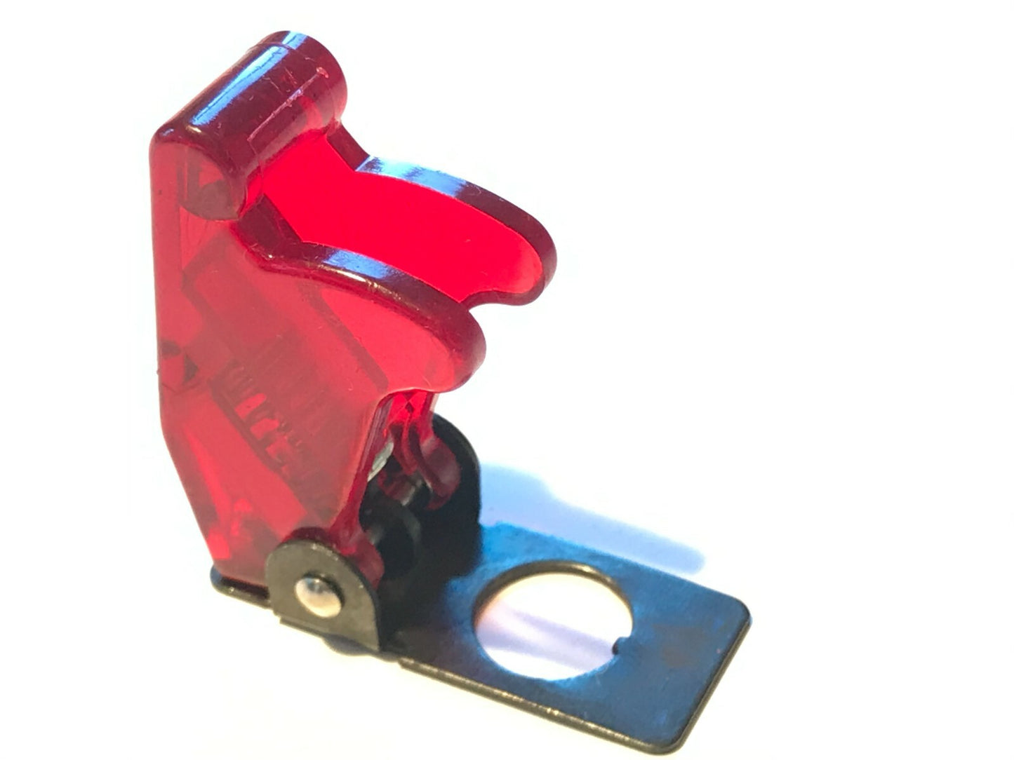 TOGGLE SWITCH GUARD PROTECTOR SPRING LOADED COVER ALL COLOURS fcb21