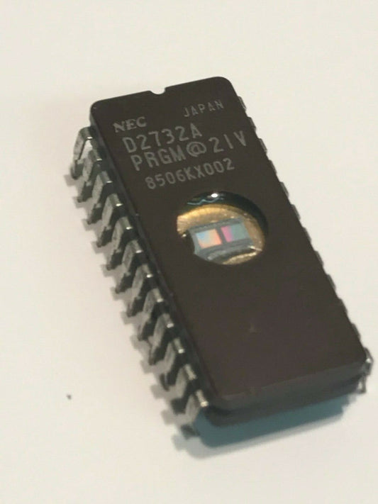 NEC D2732D PRGM @ 21V EPROM UK STOCK x1 ad1a19