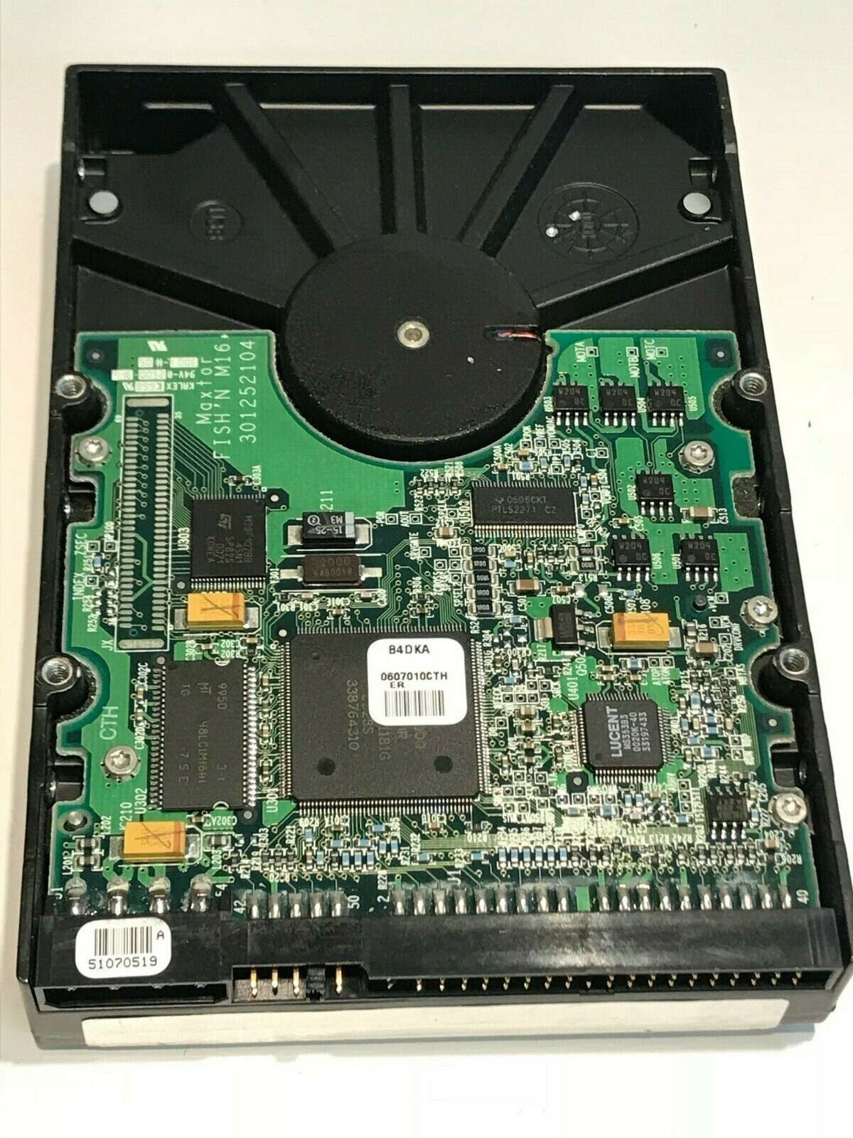 MAXTOR 51024H2 02A 62A 56A DAC10SC0 10.2GB IDE HARD DRIVE aa5fa3a