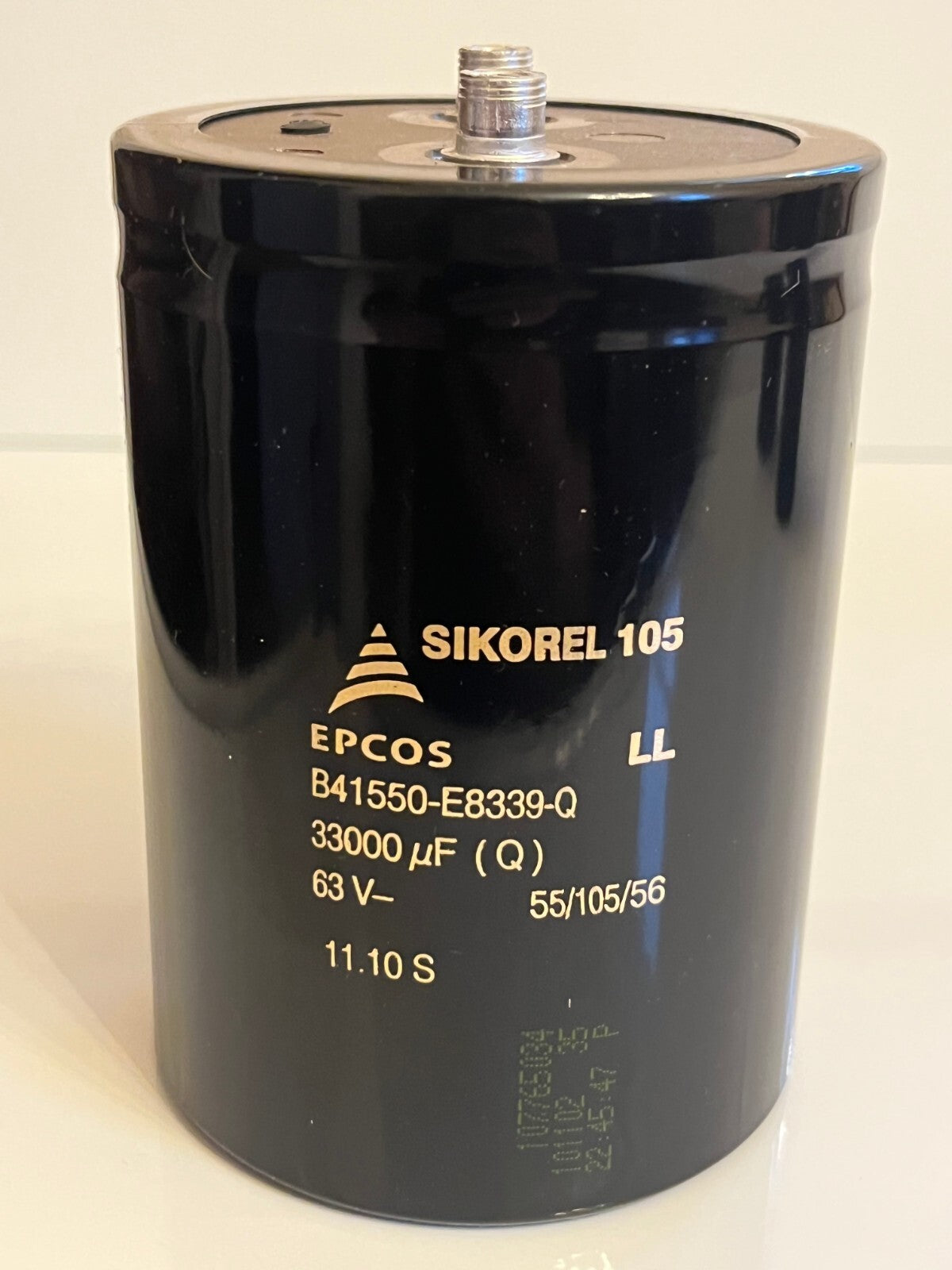 33000UF 63V EPCOS SIKOREL 105 B41550-E8339-Q PREMIUM CAPACITOR fcd3g