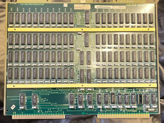 MEMORY PCB WITH 84 X 4164 SAMSUNG DRAM MEMORY CHIPS KM4164B-15 ac1x19