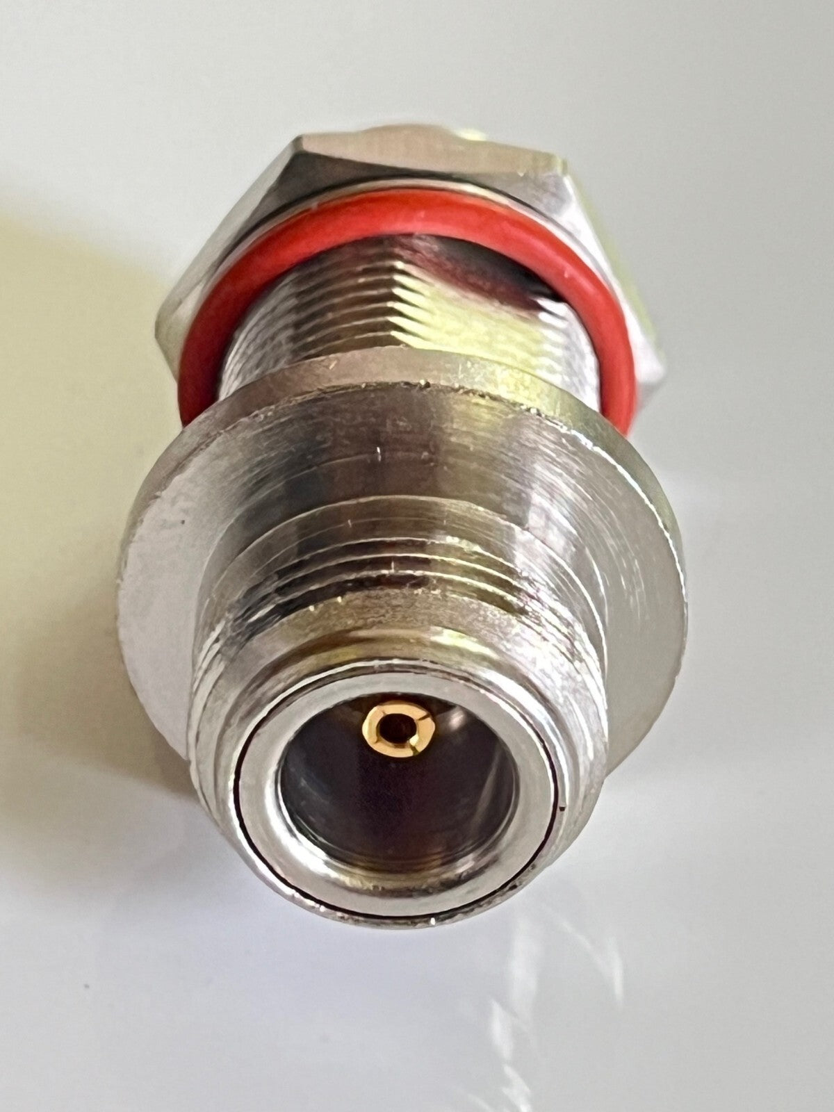 N TYPE FEMALE TO N FEMALE BULKHEAD ADAPTER 50R MACOM BEST QUALITY AD2N39