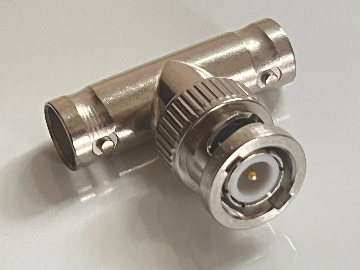 SUHNER PREMIUM QUALITY 50 OHM BNC T ADAPTOR MILITARY SPEC TEE ADAPTER ad2n18