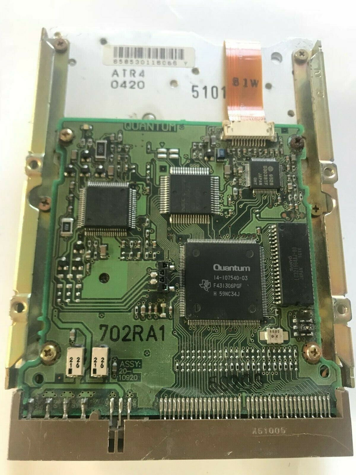 QUANTUM 840AT TR84A231 REV01-D 840MB IDE HARD DRIVE aa4ac1