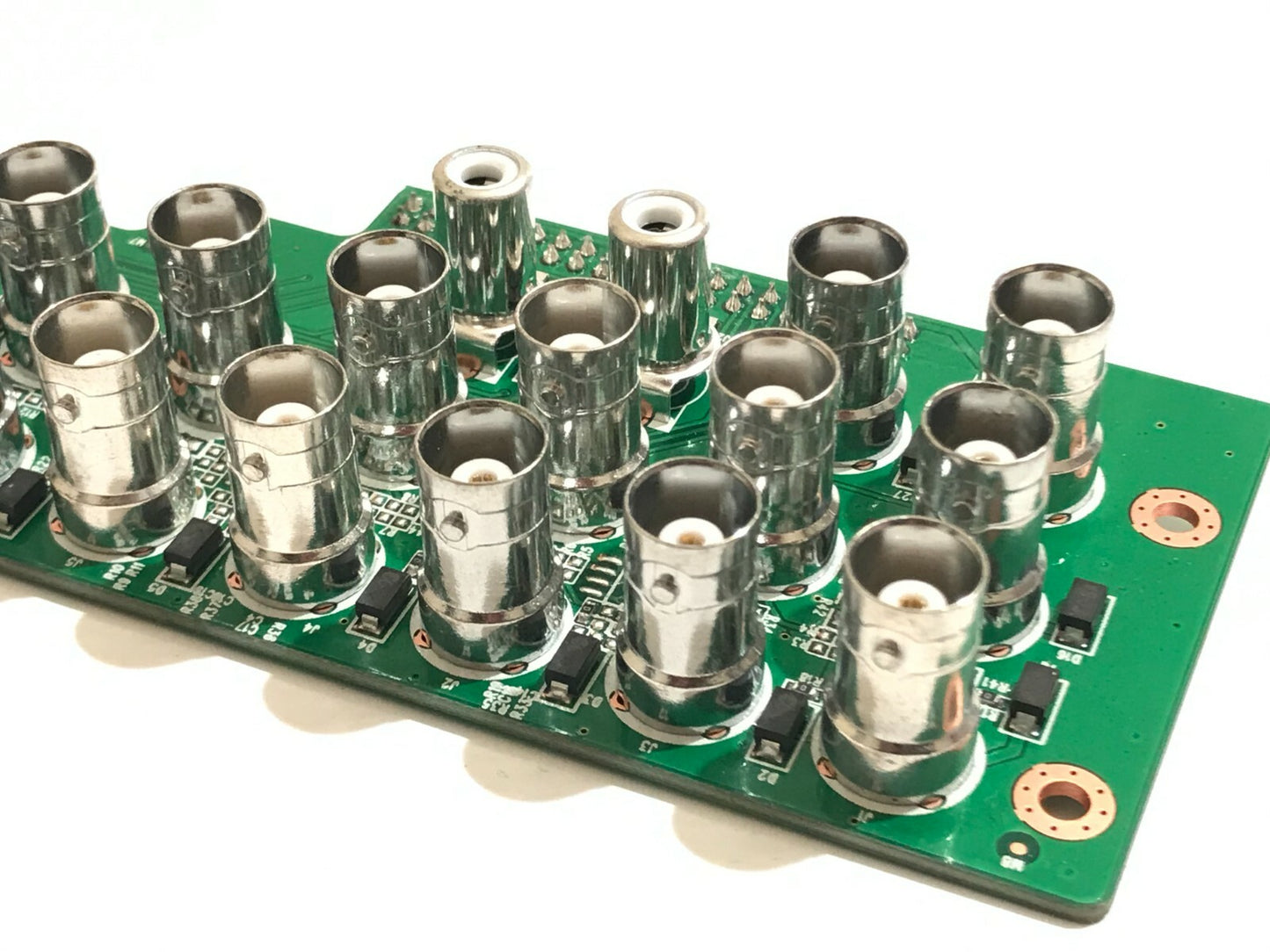 18 WAY BNC & PHONO VIDEO AND AUDIO IN OUT / OUTPUT CARD PCB fca26A