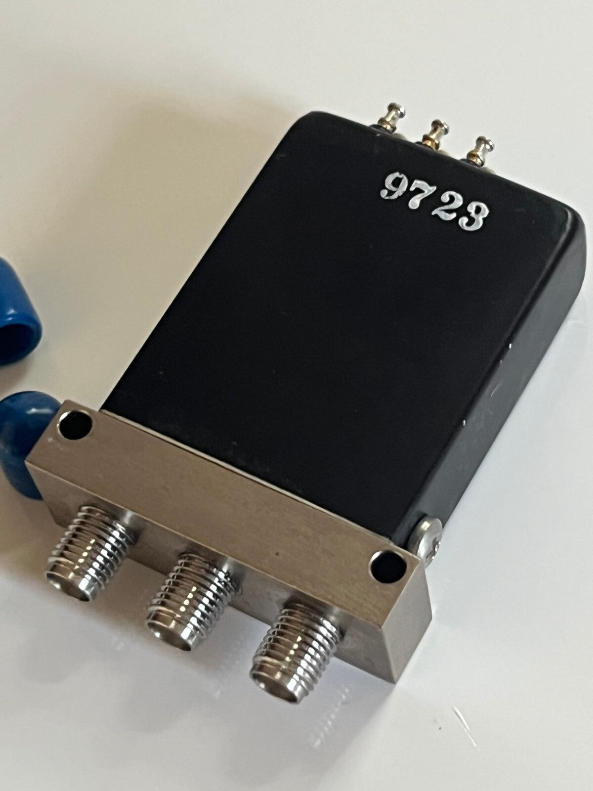 JAY-EL D1-413Q30L RF SMA FAIL SAFE COAX SWITCH 18GHz 28Vdc SPDT AD2N29