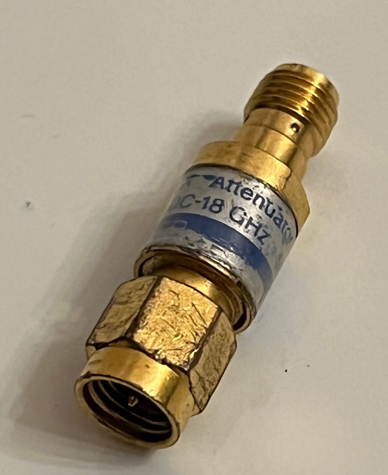 SUHNER 6810.19A PRECISION 3.5 SMA 10dB 2W 18GHz ATTENUATOR (x1) fba10a44