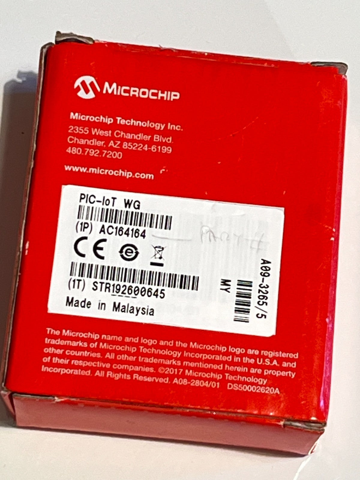 MICROCHIP AC164164 PIC-IOT WG DEVELOPMENT BOARD AD1M28