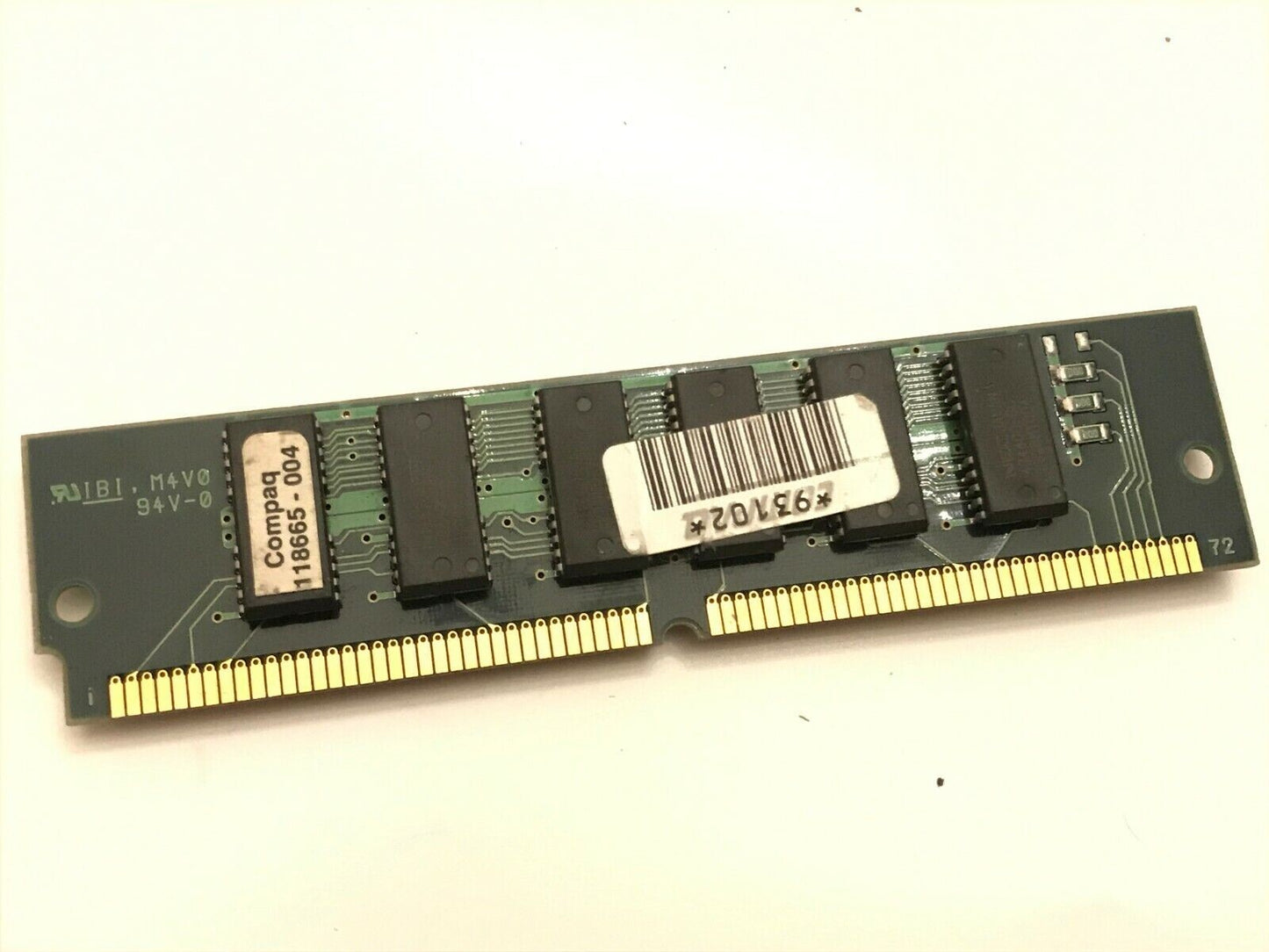 NEC MC-4210000A36FE-70 4MB 72 PIN 70NS FAST PAGE SIMM WITH PARITY FPM fcb13.16