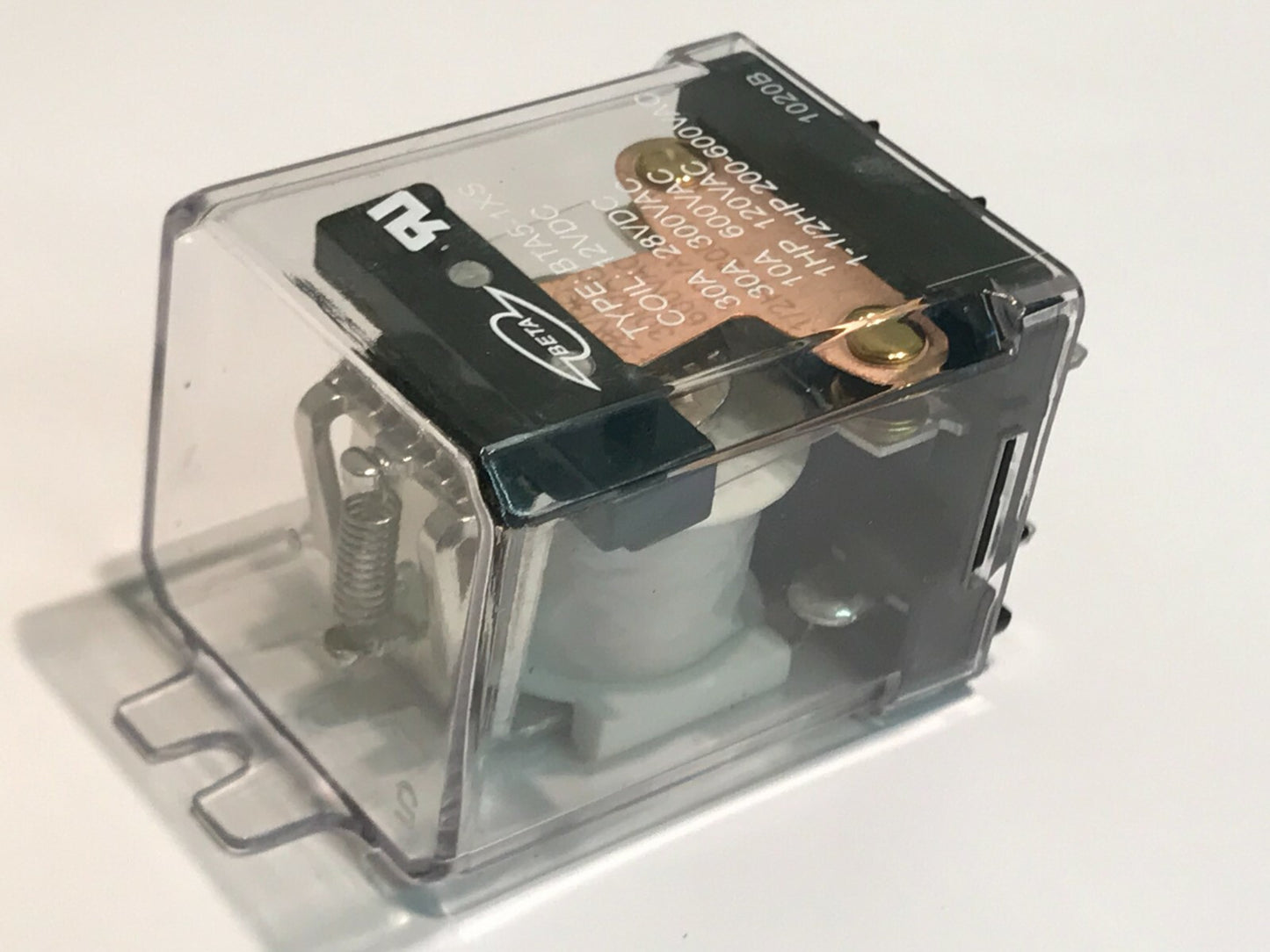 12V DC SINGLE POLE ON - OFF HEAVY DUTY RELAY WITH 30A CONTACTS x1 - 20 fba12B