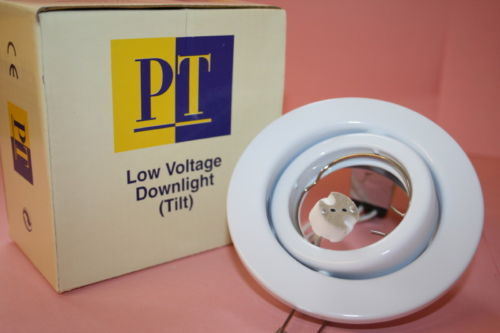 MR16 12V LOW VOLTAGE TILT DOWNLIGHT SPOTLIGHT RECESSED CEILING