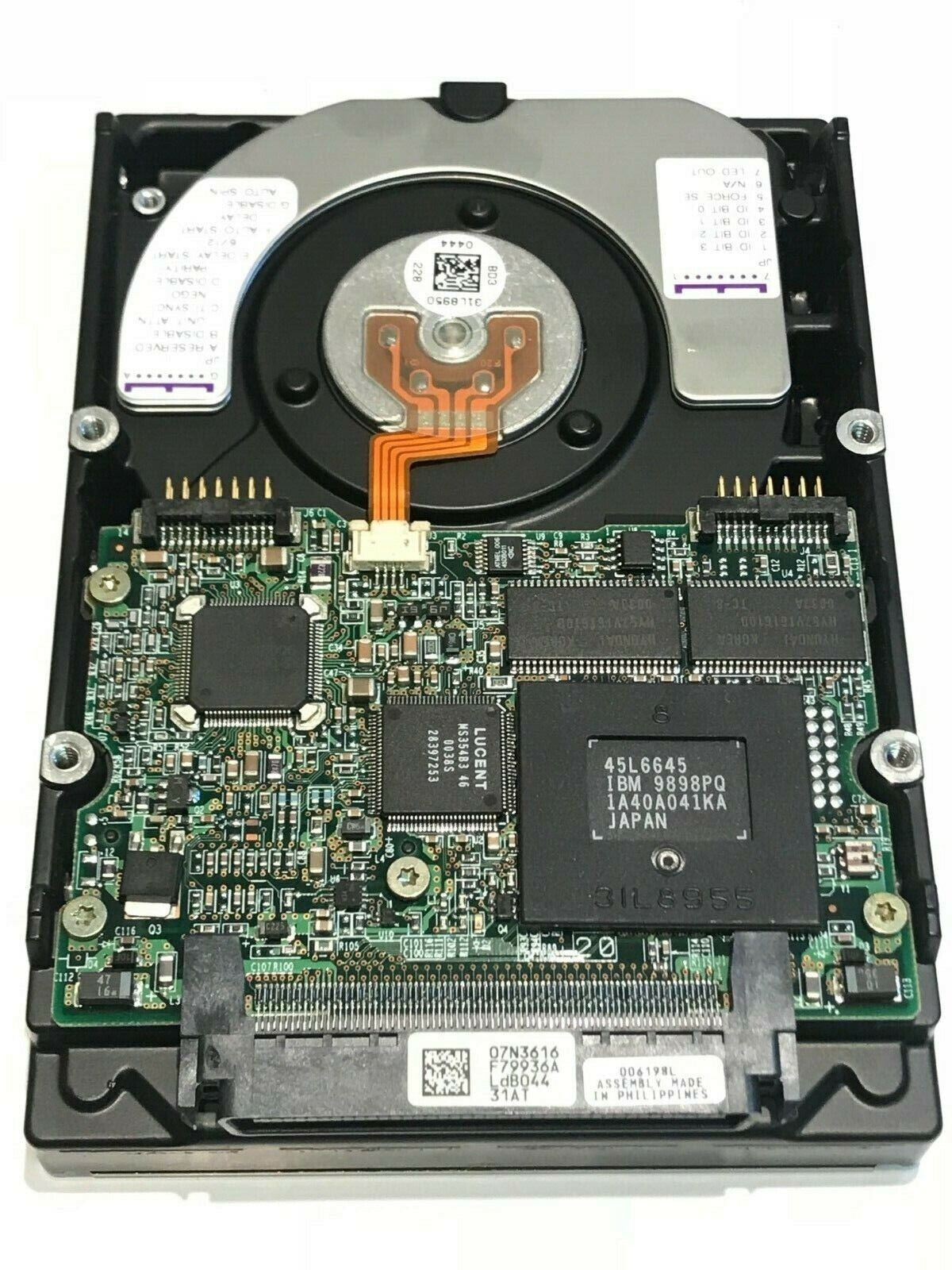 COMPAQ BD0096398B 9.1GB SCSI 3 HARD DRIVE 207533-001 BC1P 07N4655 aa5gb5
