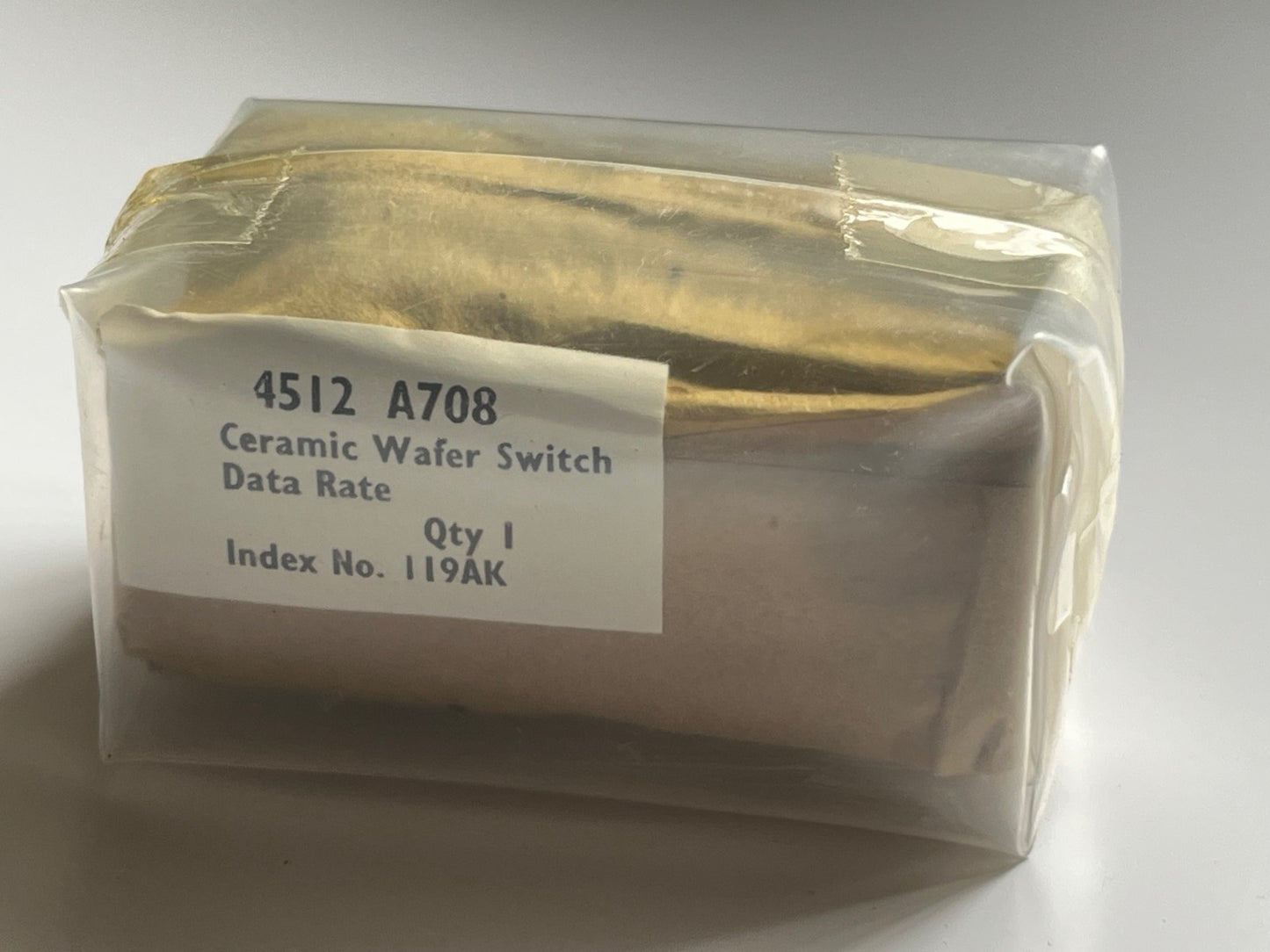 2 POLE 4 WAY CERAMIC ROTARY SWITCH MILITARY SPECIFICATION fd6c20