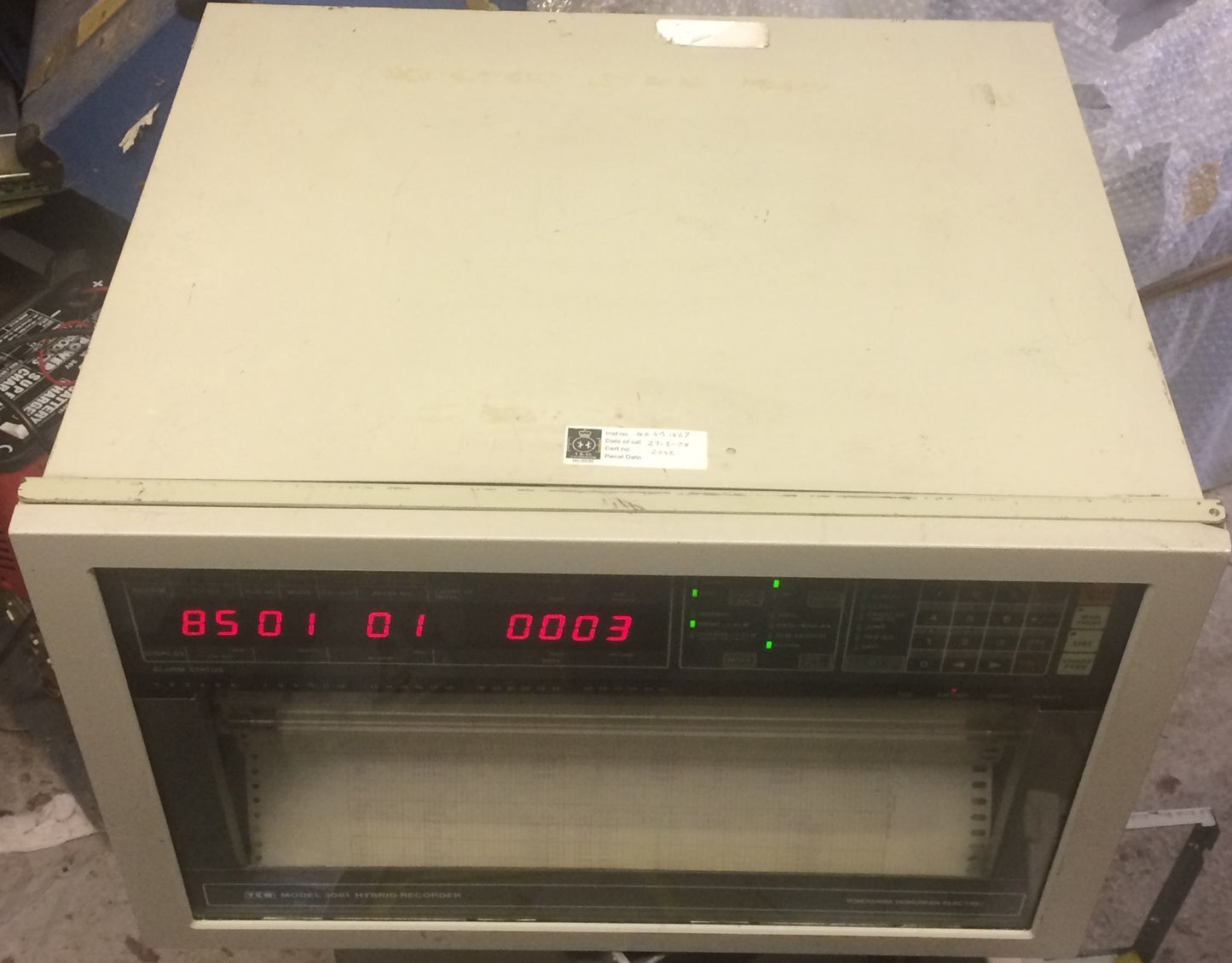 YOKOGAWA 3081 HYBRID RECORDER PAPER CHART RECORDER fce2c