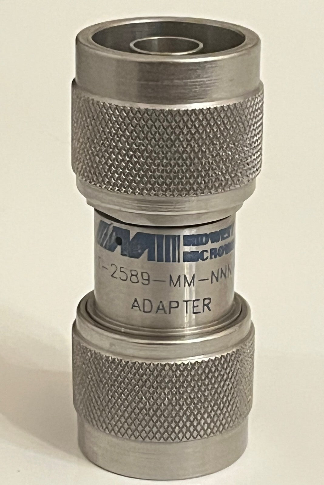 MIDWEST MICRO. N MALE TO N MALE 50 OHM 18GHz RF COAXIAL ADAPTER FBA10A99