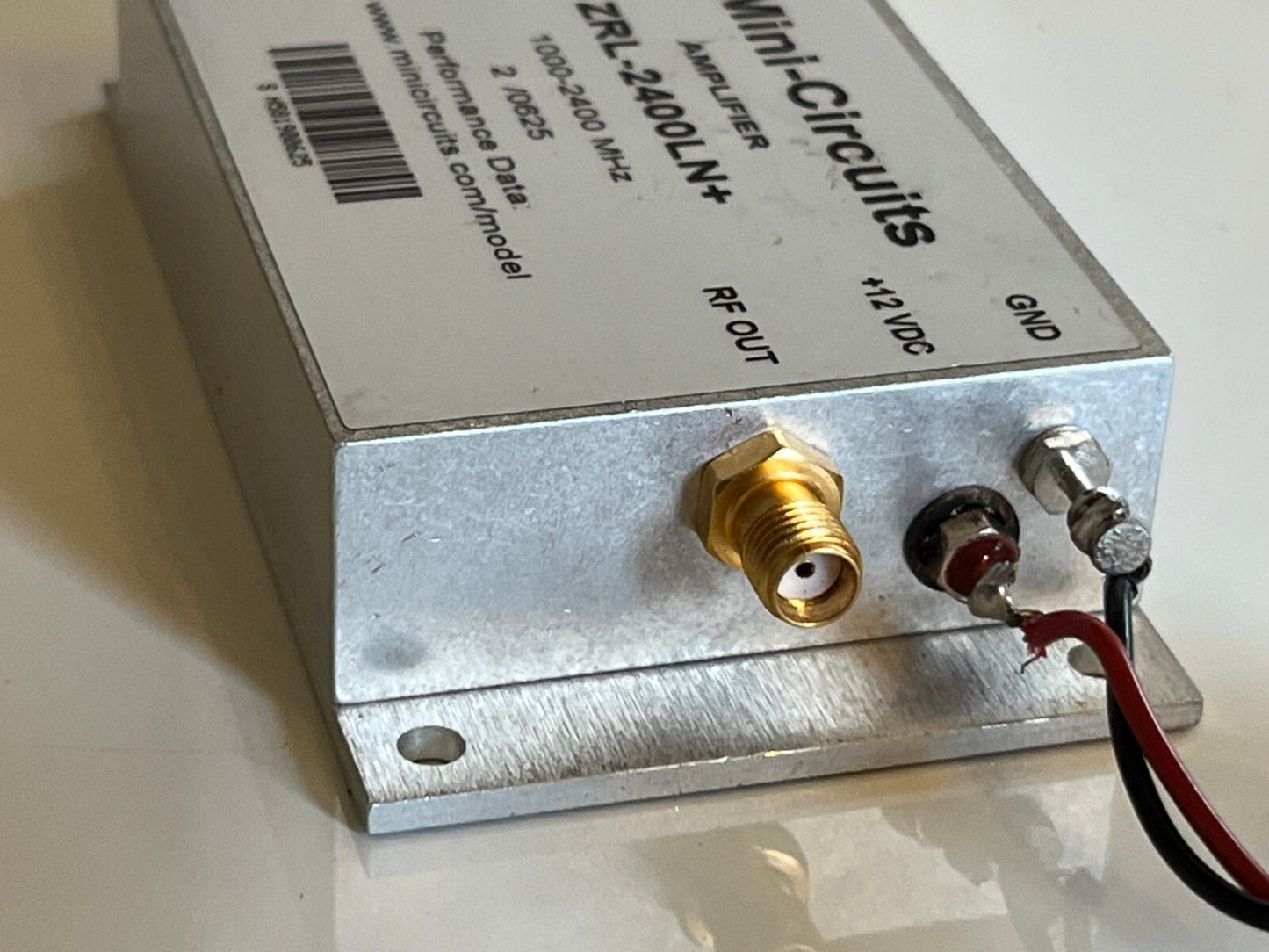 MINI-CIRCUITS ZRL-2400LN+ LOW NOISE 1 - 2.4Ghz +39dBm RF AMPLIFIER ae1w50