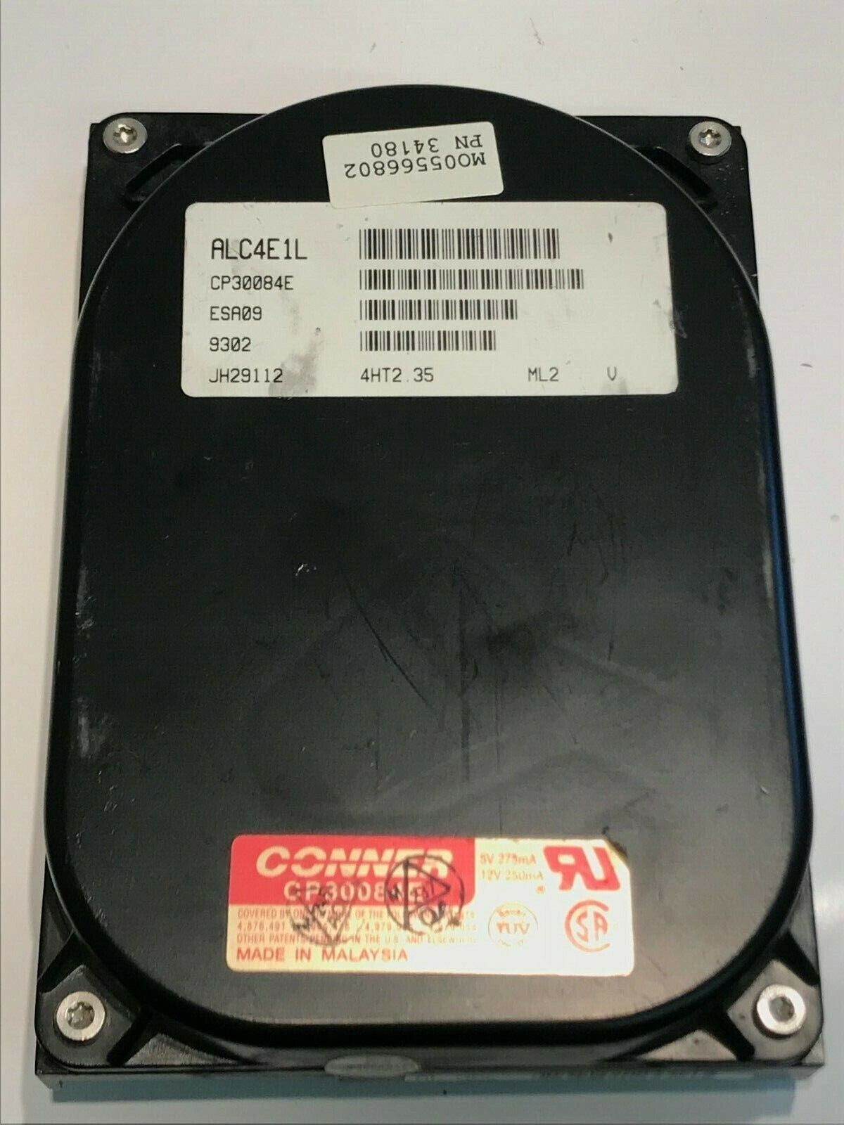 CONNER CP30084E 84MB IDE HARD DRIVE ALC4E1L ESA09 4HT2.35 aa5fe1