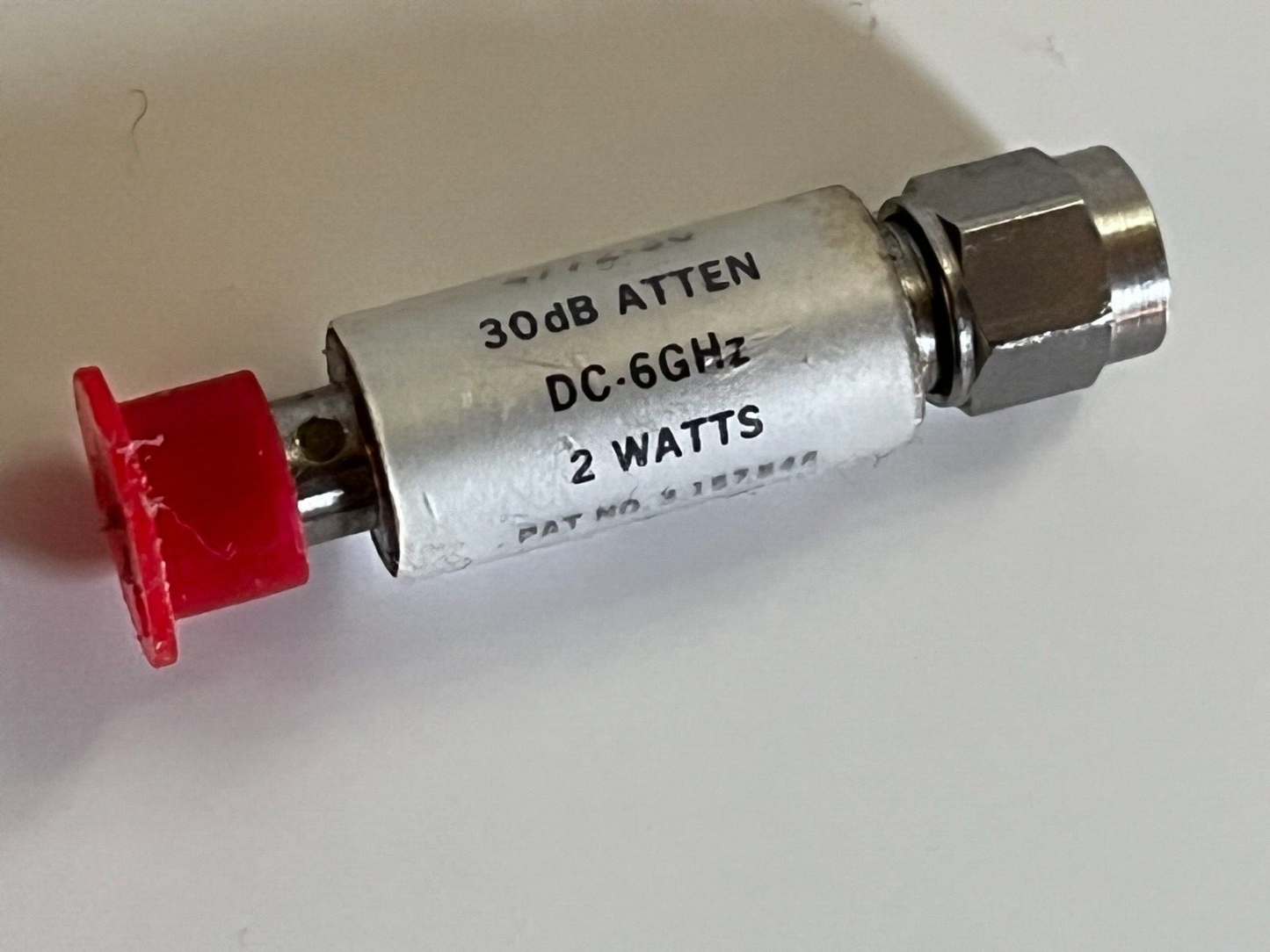 NARDA MICRO-PAD 4772-30 PRECISION 30dB 2W 6GHz SMA ATTENUATOR (x1) fba10a41