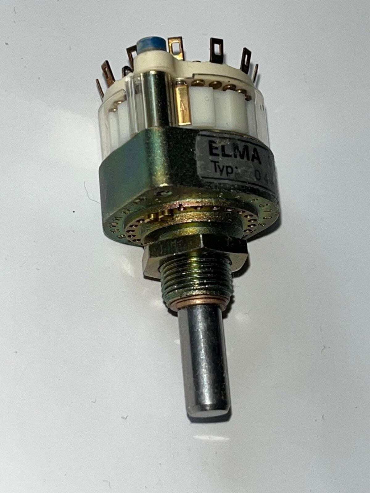 12 WAY 1 POLE ELMA SERIES 04 GOLD PLATED ROTARY SWITCH AUDIOPHILE fba39.34