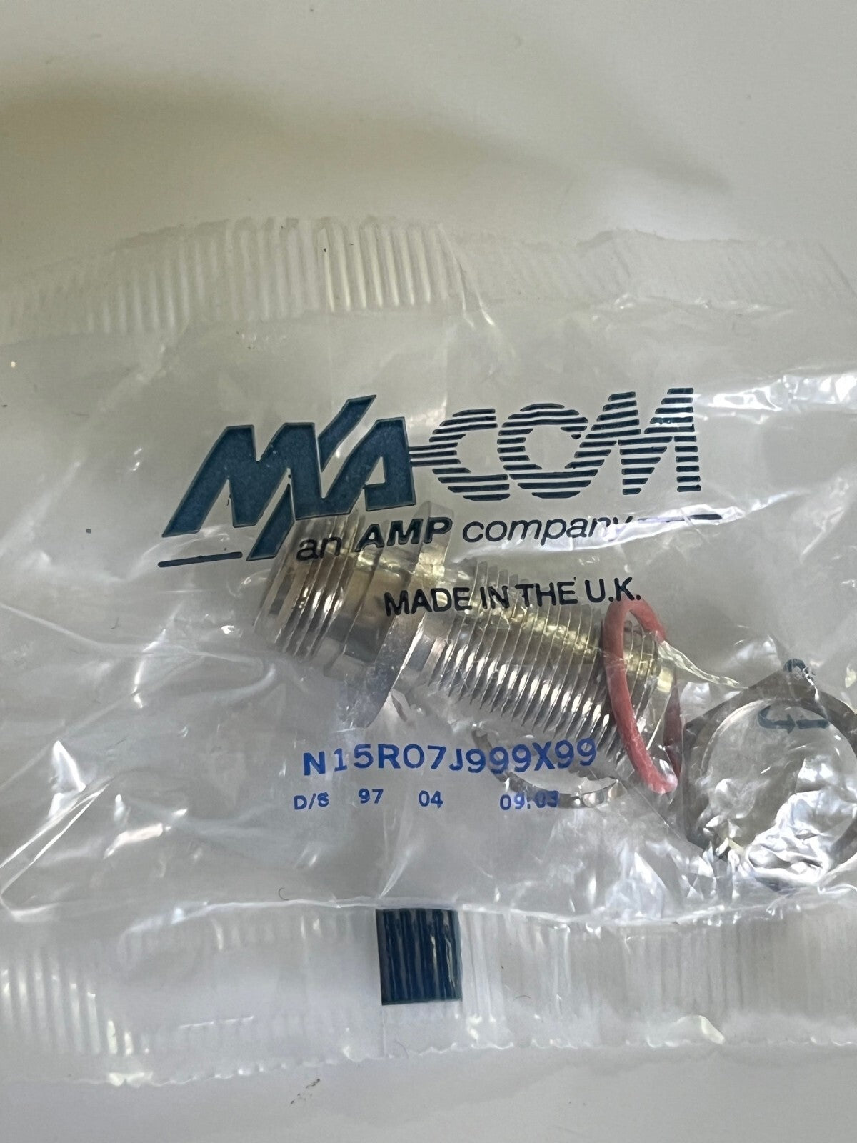 N TYPE FEMALE TO N FEMALE BULKHEAD ADAPTER 50R MACOM BEST QUALITY AD2N39