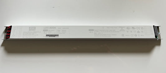 MEAN WELL LDC-80DA 80W CONSTANT POWER DIMMABLE LED DRIVER 700mA - 2.1A fd****