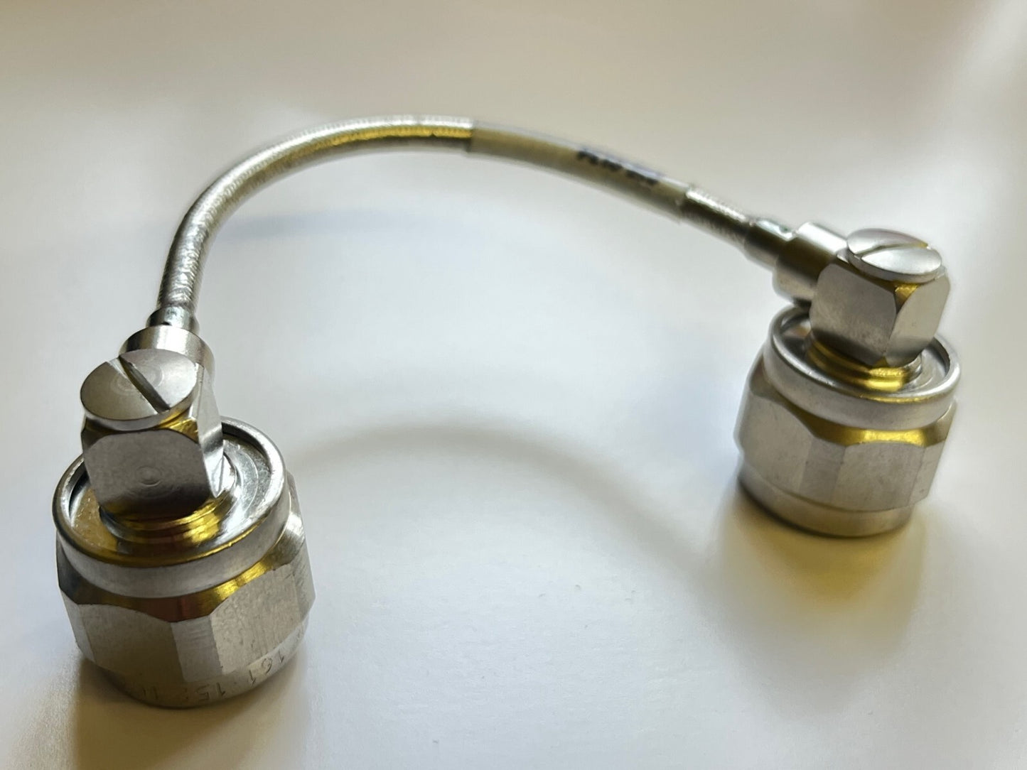 N TYPE MALE TO MALE 50 OHM SEMI RIGID LINK CABLE RADIALL blb2