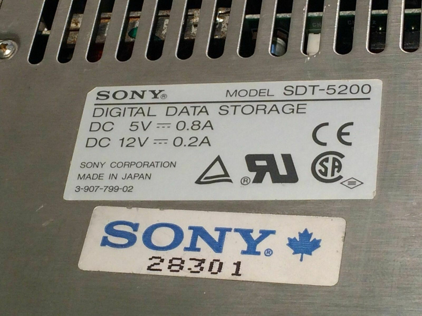 SONY SDT-5200 DDS2 4/8GB DAT TAPE DRIVE NEW BOXED ad2~24