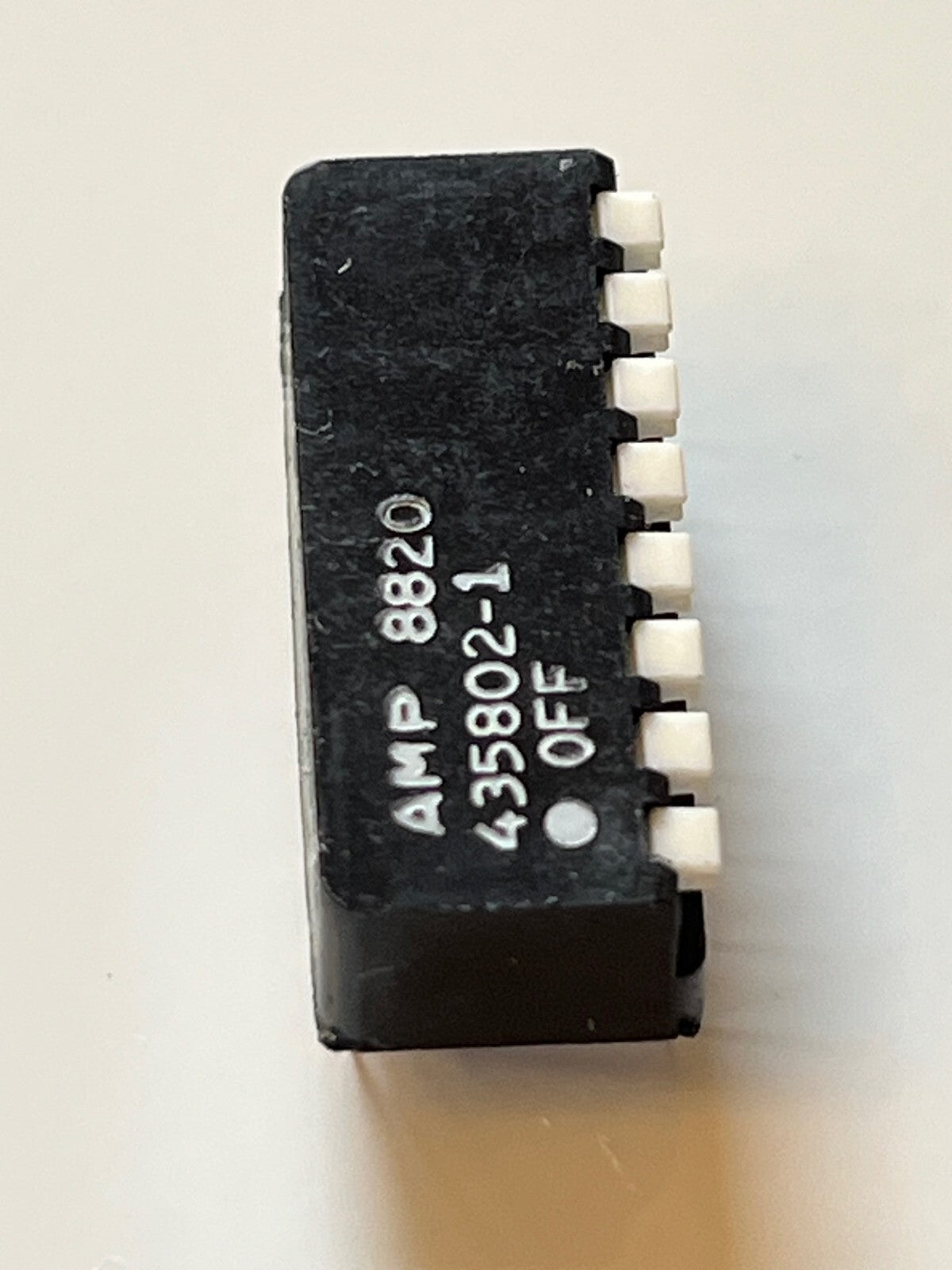 AMP 8 WAY PIANO DIP DIL SWITCH PREMIUM QUALITY x1 435802-1 FBA10A6