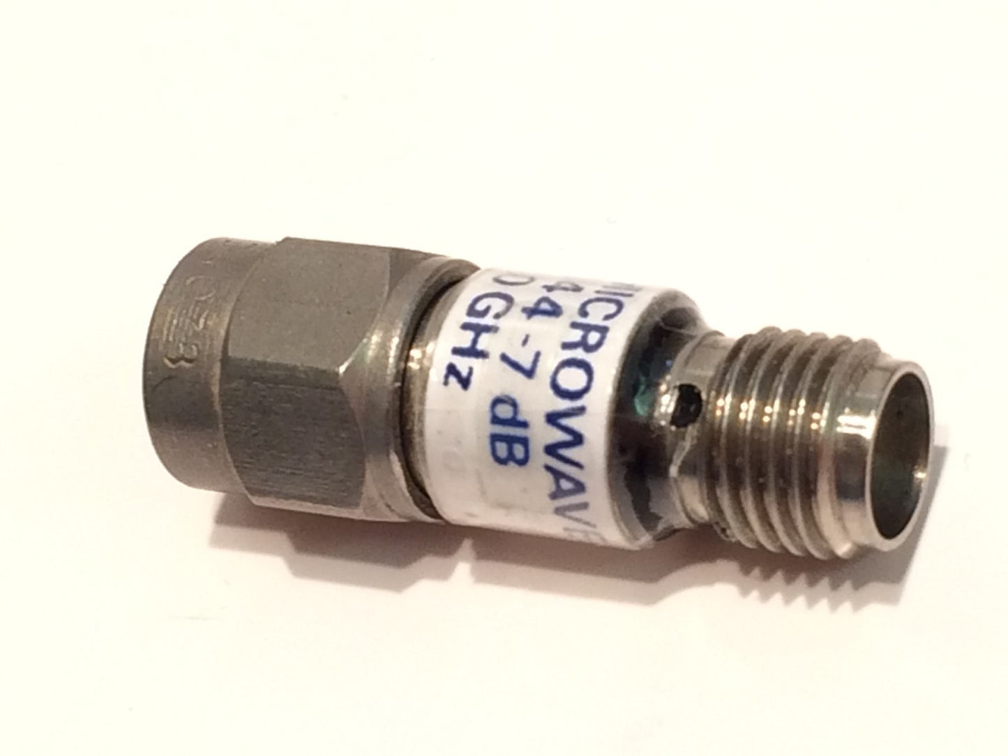MIDWEST MICROWAVE ATT-444 PRECISION 7dB 2W 18GHz SMA ATTENUATOR fbb15a14