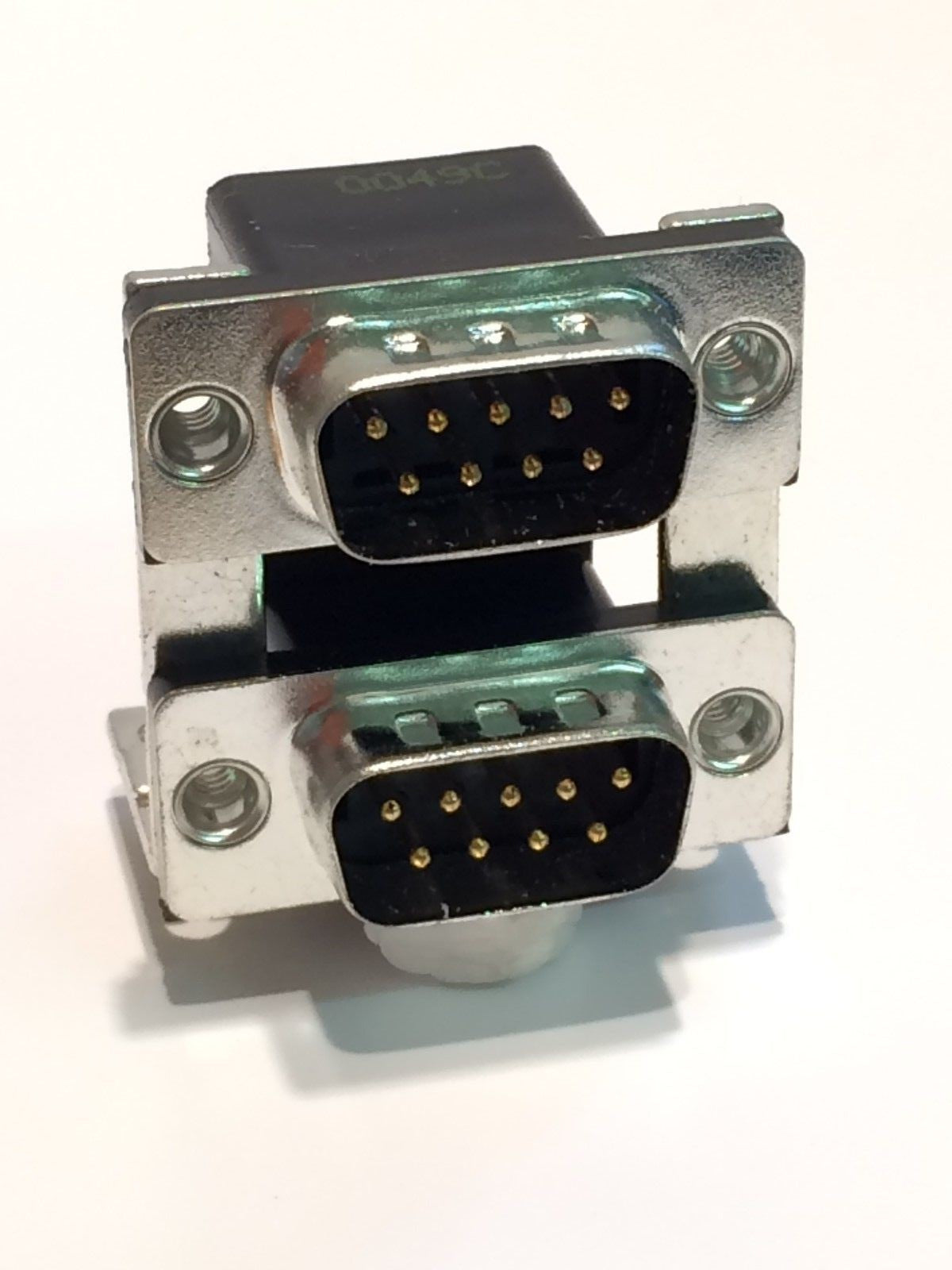 STACKED TWIN 9 WAY D TYPE MALE KYCON DUALPORT K42X-E9P/P-A4N blb1863