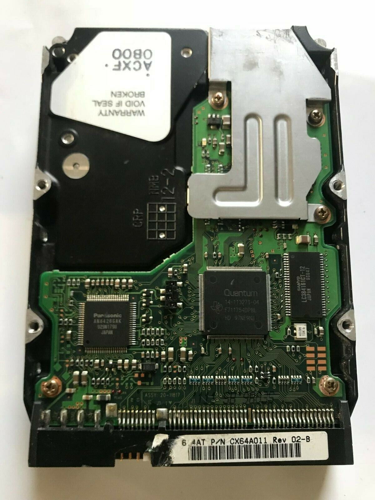 QUANTUM FIREBALL 6.4AT CX64A461 REV02-B 6.4GB IDE HARD DRIVE aa4ac10