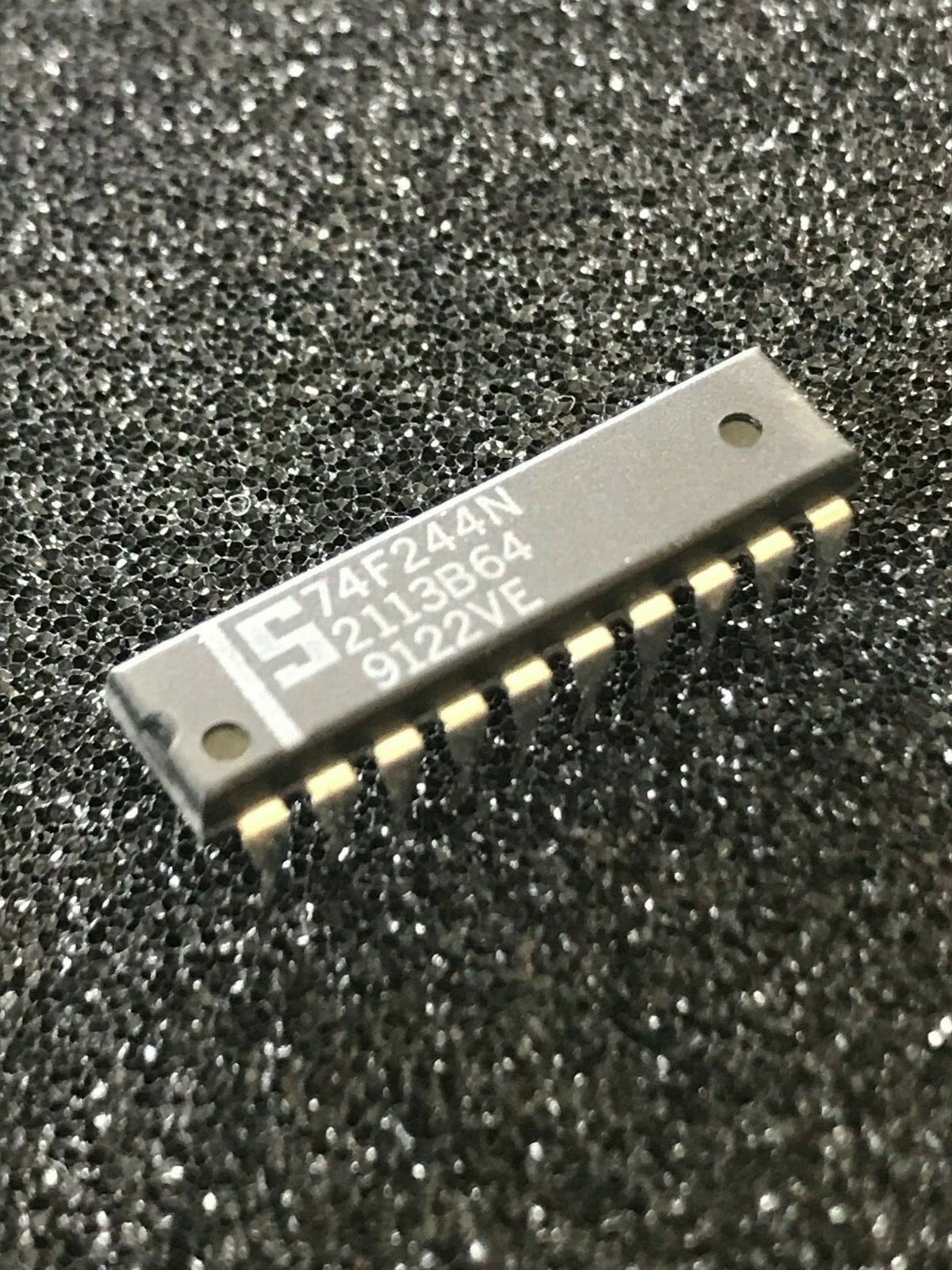 74F244N ORIGINAL SIGNETICS OCTAL 3 STATE TRANSCEIVER CHIP UK STOCK x1 fcb17.25