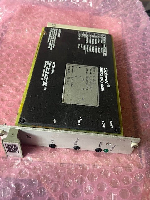 SCHROFF SWITCHPAC 30W TPS 5/6 19" INCH RACK POWER SUPPLY 5V 6A PSU ad2x2