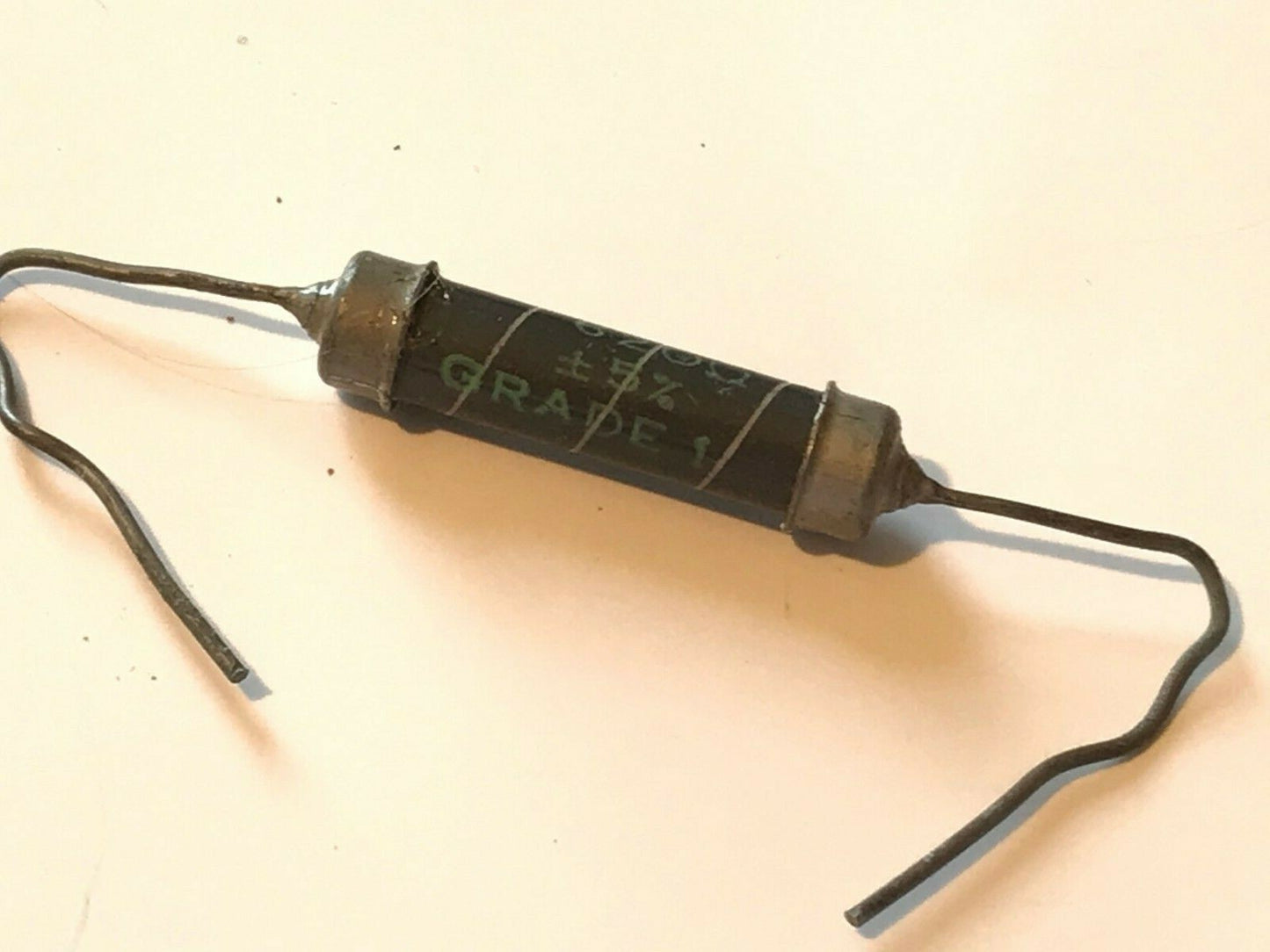 VINTAGE 1950'S WELWYN 620 OHM 5W 5% GRADE 1 WIRE WOUND RESISTOR ad1J53