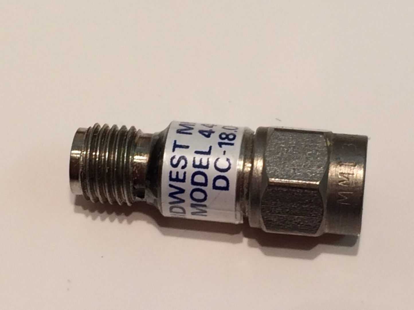 MIDWEST MICROWAVE ATT-444 PRECISION 7dB 2W 18GHz SMA ATTENUATOR fbb15a14