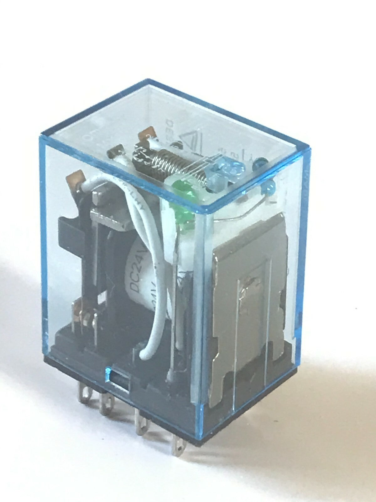 OMRON MY3N-J-DC24, 24V DC 3PDT 5A 250Vac CONTACTS RELAY RED LED fcb20.2