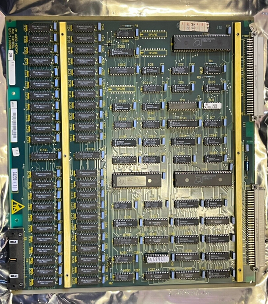 MEMORY PCB WITH 44 X 1MB MOTOROLA DRAM MEMORY CHIPS MCM511000AP10 ad1y9