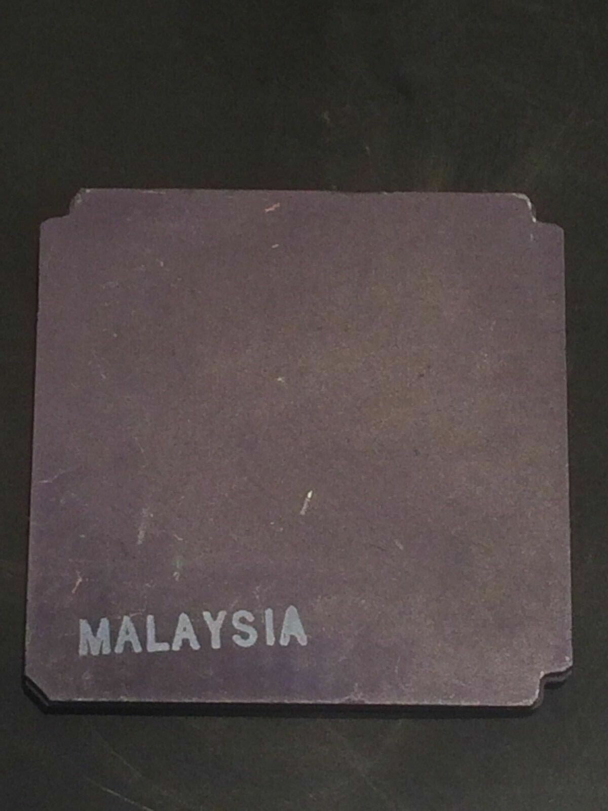 AMD R80186 X FLAT PACK GOLD CERAMIC CHIP COLLECTIBLE VINTAGE PROCESSOR fba10a54