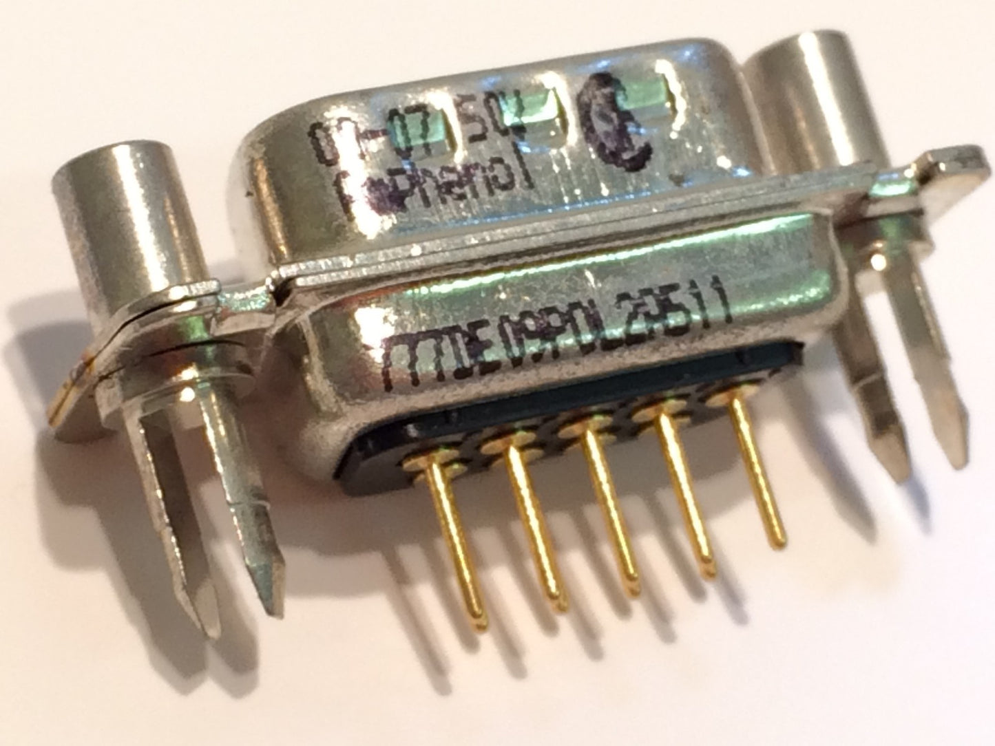 9 WAY D TYPE MALE BOARD MOUNT BEST AMPHENOL L777DE09POL2 CONNECTOR fd5d13
