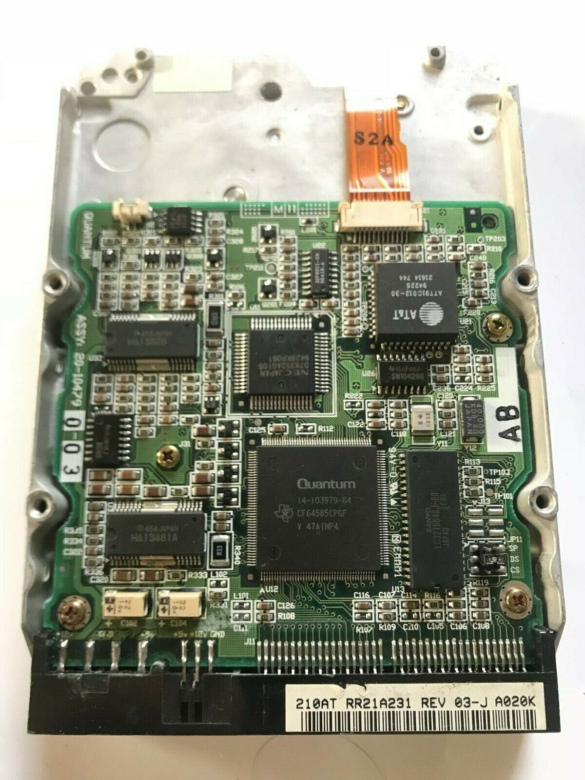 QUANTUM PRODRIVE LPS 210AT RR21A231 REV03-J 210MB IDE HARD DRIVE aa4ac9