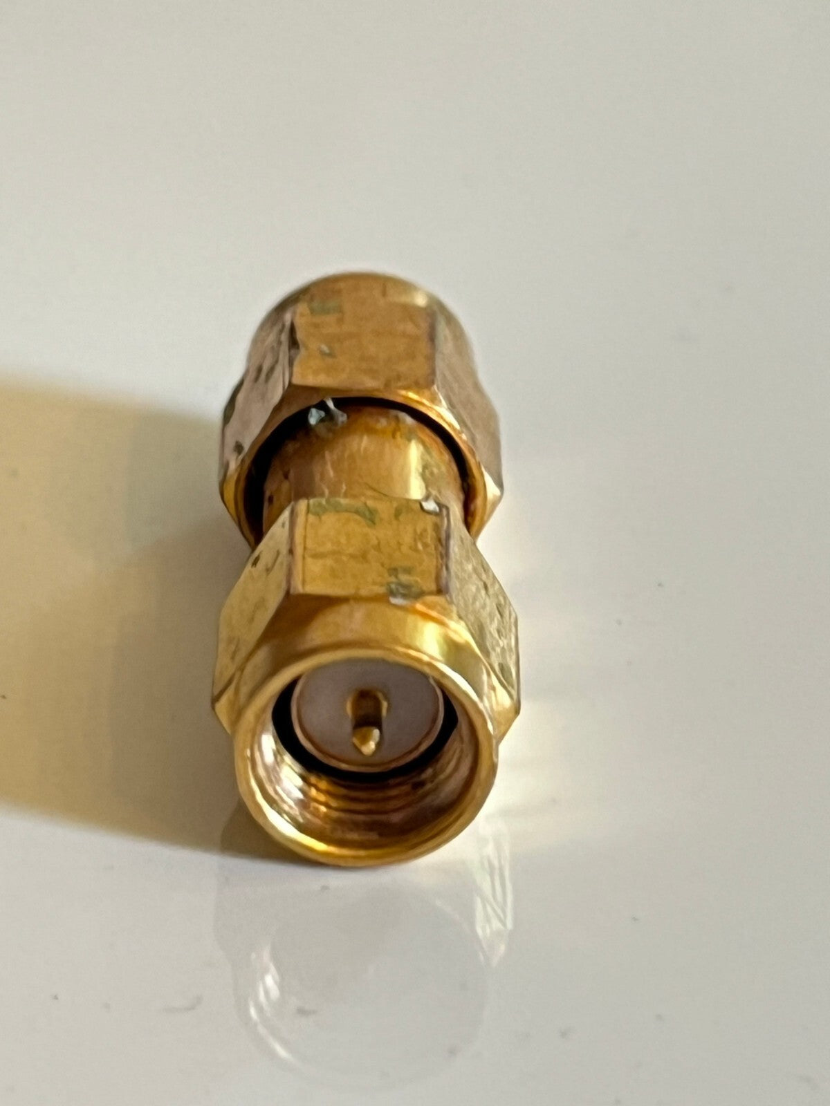 SUHNER SMA MALE - MALE RF ADAPTER 32_SMA-50-0-1 ad2n36