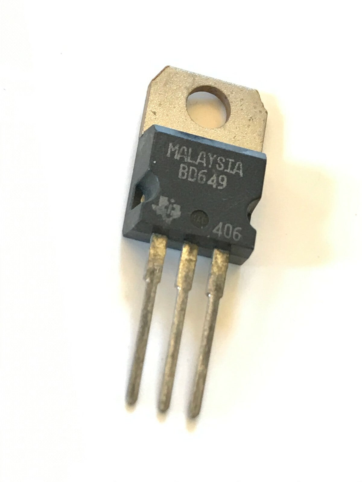ORIGINAL VINTAGE TEXAS BD649 TO220 DARLINGTON NPN 8A 100V (x1) UK STOCK fd7d52