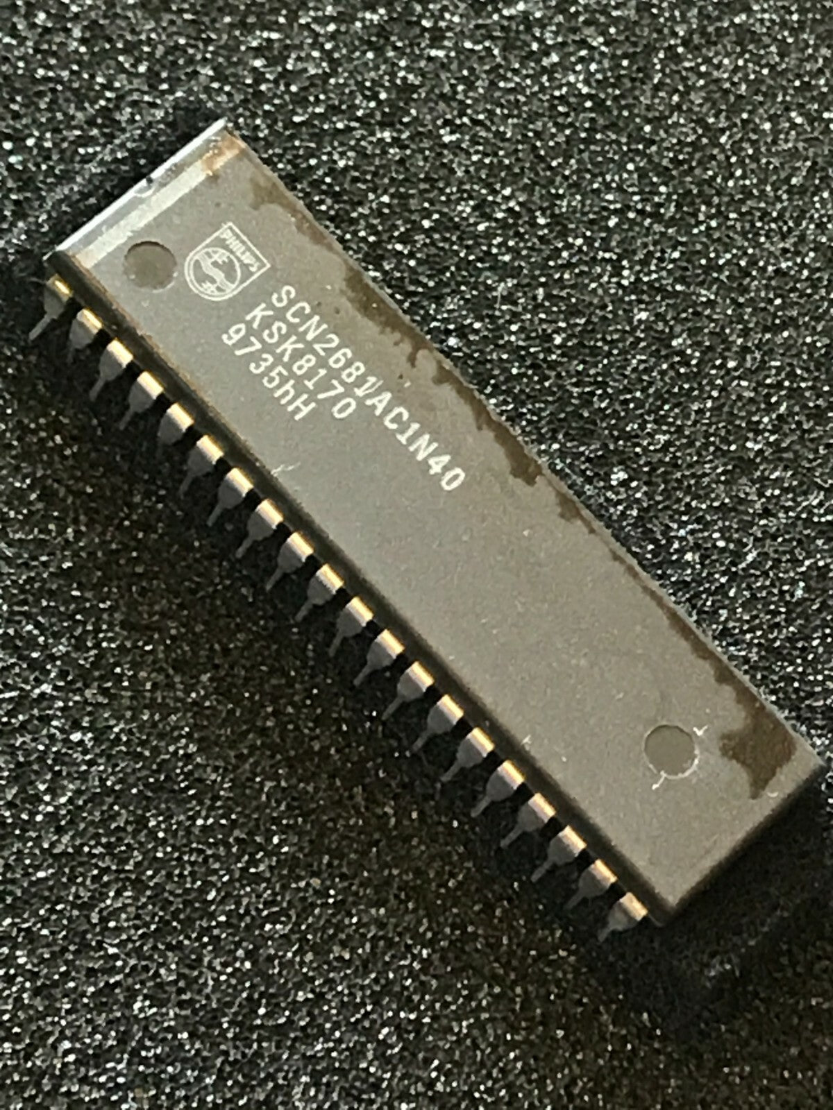 SCN2681AC1N40 PHILIPS DUART IC DIL 40 PIN UK STOCK (x1) fd5f6
